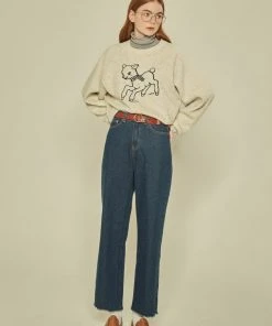 [FABERFINGER] FW 21 Sheep Sweatshirt (Ivory) Best Sellers