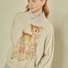 Best Sellers [FABERFINGER] FW 21 Cartoon Printed Sweatshirt
