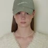 Best Sellers [FUN FROM FUN] Seasonless Wave Logo Ball Cap_ Corduroy Mint