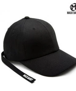 [MACK BARRY] Seasonless MIDDLESTRAP CURVE CAP BLACK