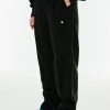 [ANOTHER YOUTH] Winter 21 Cuffs Wool Slacks - Black