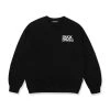 Best Sellers [DUCKDIVE] FW 21 Basic Logo Sweatshirt Black