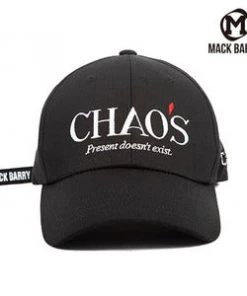 [MACK BARRY] Seasonless CHAOS CURVE CAP BLACK
