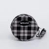[NIGHT LOVE SALT] NLS Cozy Check Circlebag [black]