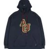 [AJO BY AJO] FW 21 Boucle Embroidered Hoodie [Navy] Best Sellers