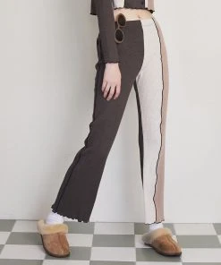 [DEARSTALKER] Winter 21 BOTA MIX PANTS - BROWN