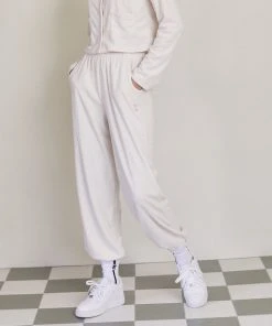 [DEARSTALKER] Winter 21 CUSTARD TERRY PANTS - IVORY