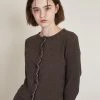 Best Sellers [DEARSTALKER] Winter 21 FIZZ KNIT CARDIGAN - BROWN