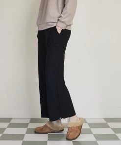 [DEARSTALKER] Winter 21 FOLDING PLEATS PANTS - BLACK Best Sellers