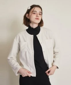 [DEARSTALKER] Winter 21 FORMING FLEECE JACKET - IVORY Best Sellers