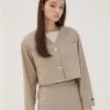 [DEARSTALKER] FW 21 MAISON BASIC JACKET- BEIGE