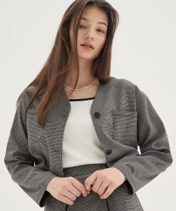 [DEARSTALKER] FW 21 MAISON BASIC JACKET- BLACK