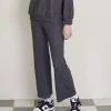 [DEARSTALKER] Winter 21 MILKY KNIT PANTS - CHARCOAL