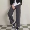 Best Sellers [DEARSTALKER] Winter 21 PIGMENT WIDE PANTS - CHARCOAL