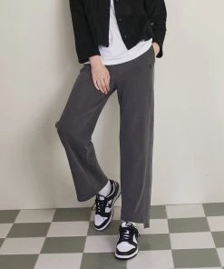Best Sellers [DEARSTALKER] Winter 21 PIGMENT WIDE PANTS - CHARCOAL