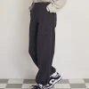 [DEARSTALKER] Winter 21 STRING BUCKLE PANTS - CHARCOAL Best Sellers