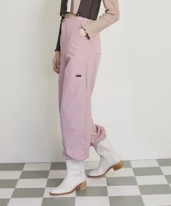 [DEARSTALKER] Winter 21 STRING BUCKLE PANTS - PINK Best Sellers