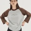 Best Sellers [DEARSTALKER] FW 21 WOLFY RAGLAN T- BROWN