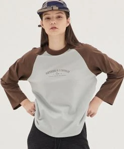 Best Sellers [DEARSTALKER] FW 21 WOLFY RAGLAN T- BROWN