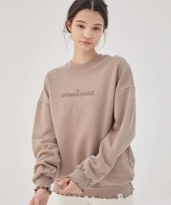[DEARSTALKER] FW 21 WOLFY SWEAT SHIRT- BEIGE Best Sellers