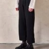 [DWSCOMPANY] Winter 21 Tweed Blanket Pants (black)