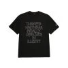 [ILLEDIT] FW 21 PRICE TAG POINT T-SHIRT BLACK Best Sellers
