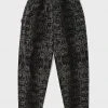 [SAINTPAIN] FW 21 PHYTON FLEECE TRAINING PANTS-CHARCOAL