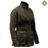 [BUILFORD] Seasonless Wax Wear Jacket Woman Olive