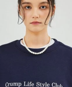 Best Sellers [CRUMP] FW 21 Two-tone Lifestyle Club Sweatshirt (CT0333-1)