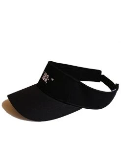 [SLEEPY SLIP] Seasonless 183; BLACK SUN VISOR CAP