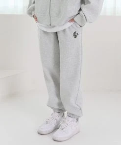 [SEARCH410] Winter 21 KNIT WAFFLE JOGGER PT_WHITEGRAY Best Sellers