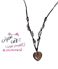 [PINCUNOMARU] Seasonless Crystal Cat¡¯s (light Purple)