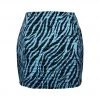 Best Sellers [CODE SHION] Winter 21 Signature Skirt [blue/black]