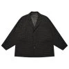 [AJO BY AJO] FW 21 Check Batwing Oversized Blazer [Black Check] Best Sellers