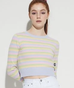 [LUV IS TRUE] Winter 21 STRIPE KNIT(BLUE)