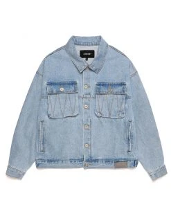 [LIBERE KOREA] FW 21 21 DENIM JACKET / SKY BLUE