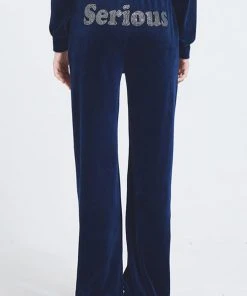 [CRANK] Winter 21 VELVET CUBIC TRAINING PANTS_NY