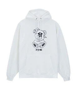 Best Sellers [OY] Winter 21 GOTH ODOLLY HOODIE-WHITE