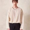 Best Sellers [DWSCOMPANY] Winter 21 Canoe Knit Pullover (Ivory)