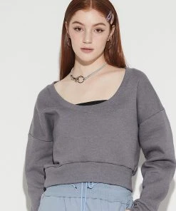 Best Sellers [LUV IS TRUE] Winter 21 LAYERED MTM(CHARCOAL)