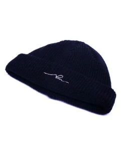 SLEEPYS SLIP [SLEEPY SLIP] Seasonless SLEEPING NAVY BEANIE