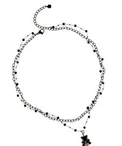 [STEEL EDITION] Seasonless All Black Heart Bear Necklace 1