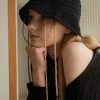 [ROCCI ROCCI] FW 21 Knit Bucket Hat [BLACK] Best Sellers