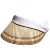[SLEEPY SLIP] Seasonless 2RIBBON BEIGE SUN VISOR CAP SLEEPYS SLIP