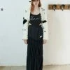 [ODD ONE OUT] FW 21 Shirring Long Skirt_black