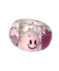 [HURJABOYACC] Seasonless Smile Ring _Pink