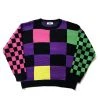 Best Sellers [GINGHAMBUS] FW 21 OLD SCHOOL CHECKERBOARD SWEATER