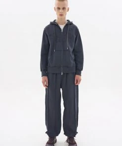 [LECYTO] FW 21 INSIDE-OUT SWEAT PANTS_[NAVY BLAZER]