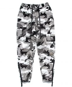 [C ROUTINE] FW 21 CR SIDE JIP-UP PANTS-CAMO
