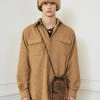 [LECYTO] Winter 21 SOMCK WOOL GOLGI SHIRTS_[BROWN]
